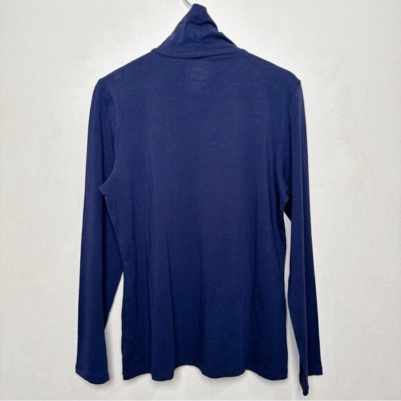 Lord & Taylor Womens Large Turtle Neck Long Sleeve Base Layer Tshirt - Picture 15 of 15